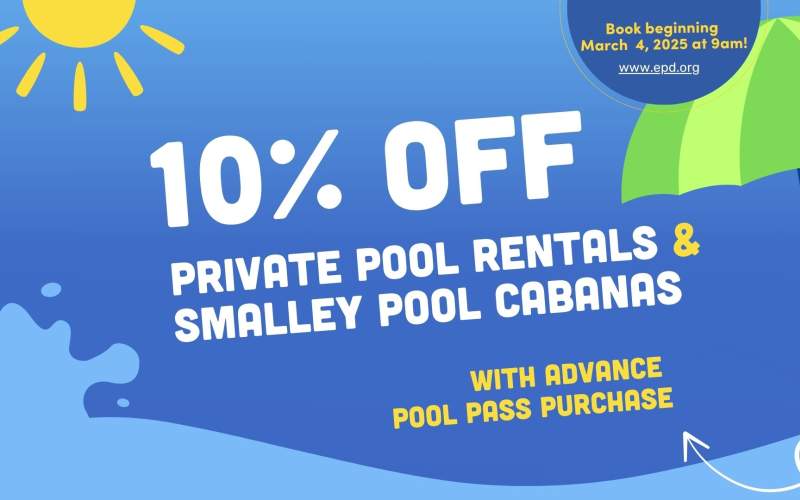 Book Pool Rentals and cabanas beginning March 4 at 9am